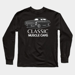 Classic Muscle Cars Long Sleeve T-Shirt